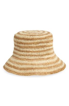 LSPACE LSPACE Isadora Straw Bucket Hat