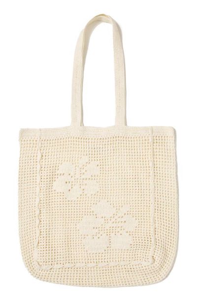 LSPACE LSPACE Island Time Crochet Cotton Tote