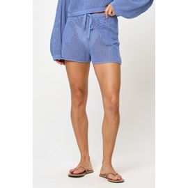 LSPACE LSPACE Island Time Open Knit Cover-Up Shorts