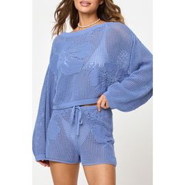 LSPACE LSPACE Island Time Open Stitch Cover-Up Sweater