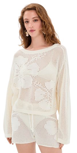 LSPACE LSPACE Island Time Sweater Cream