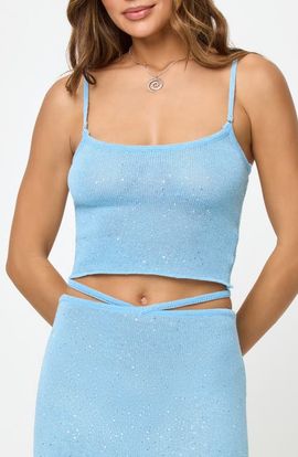 LSPACE LSPACE Last Light Crop Knit Camisole