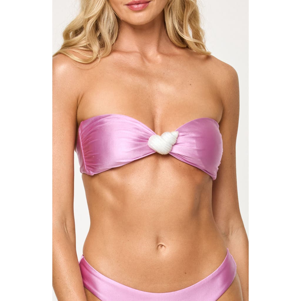 LSPACE LSPACE Luminescent Strapless Bikini Top
