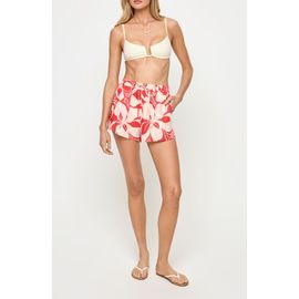 LSPACE LSPACE Rio Linen Cover-Up Drawstring Shorts