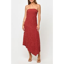 LSPACE LSPACE Ruby Strapless Asymmetrical Maxi Dress
