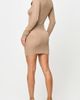 LSPACE LSPACE Whitney Metallic Long Sleeve Minidress Cover-Up - 2