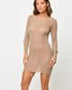 LSPACE LSPACE Whitney Metallic Long Sleeve Minidress Cover-Up - 4