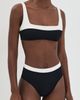LSPACE LSPACE Zuri Bikini Top Black/Cream - 5