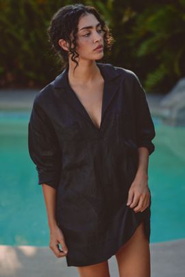 LSPACE Oasis 100% Linen Tunic