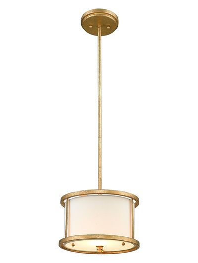 Lucas McKearn Lemuria Distressed Gold Mini Pendant
