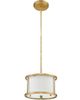 Lucas McKearn Lemuria Distressed Gold Mini Pendant - 2