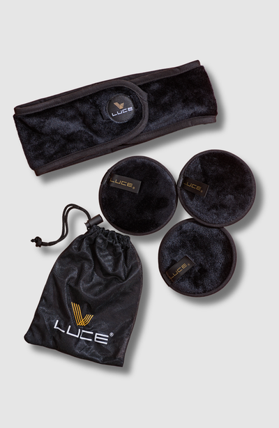 LUCE BEAUTY LUCE BEAUTY Eco-Conscious 5-Piece Makeup Remover Set - Soft & Effective