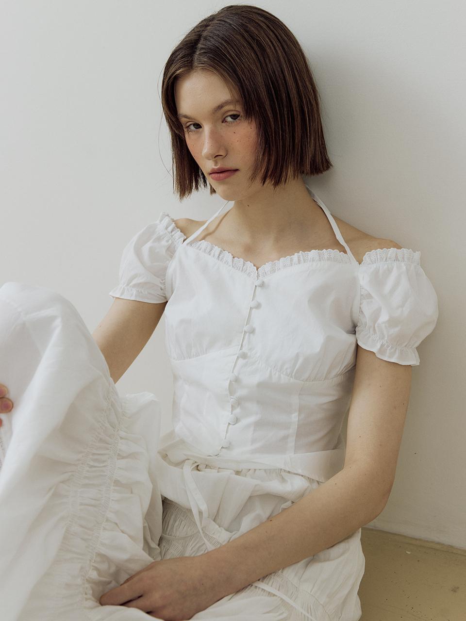 Lucirzu Bailey Blouse_White