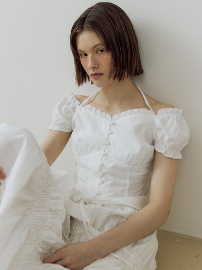 Lucirzu Bailey Blouse_White