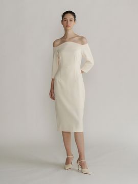 Lucirzu Off the Shoulder Dress