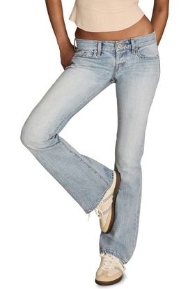Lucky Brand Lucky Brand Addison Ultra Low Rise Flare Jeans
