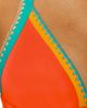 Lucky Brand Lucky Brand Avila Embroidered Trim Colorblock Binding One-Piece Swimsuit - 4