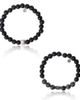 Lucky Brand Lucky Brand Black Lava Bead Bracelets, Set of Two - 4