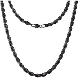 Lucky Brand Lucky Brand Black Twisted Rope Chain Necklace - 24'' Chain 