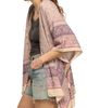 Lucky Brand Lucky Brand Border Print Open Front Jacket - 3