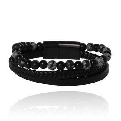 Lucky Brand Lucky Brand Braided & Beaded Bracelet Set