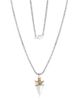 Lucky Brand Lucky Brand Brass Two Tone Arrowhead Necklace - 5