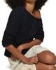Lucky Brand Lucky Brand Cable Stitch Boat Neck Sweater - 5