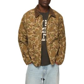 Lucky Brand Lucky Brand Camo Cotton Canvas Zip Jacket