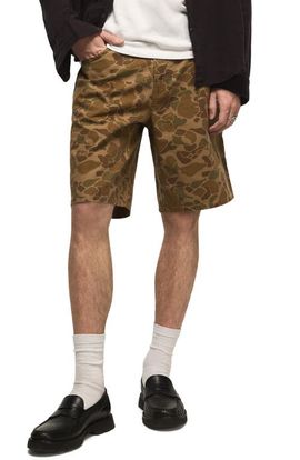 Lucky Brand Lucky Brand Camo Print Canvas Shorts