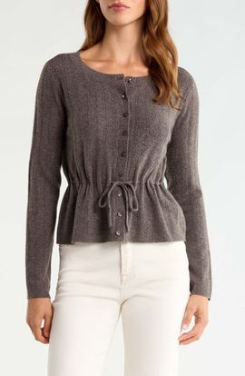 Lucky Brand Lucky Brand Cloud Soft Babydoll Cardigan