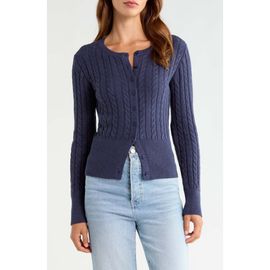 Lucky Brand Lucky Brand Cloud Soft Cable Stitch Cardigan
