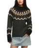 Lucky Brand Lucky Brand Fair Isle Mock Neck Sweater - 1