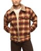 Lucky Brand Lucky Brand Faux Fur Lined Plaid Flannel Jacket - 1