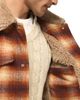 Lucky Brand Lucky Brand Faux Fur Lined Plaid Flannel Jacket - 4