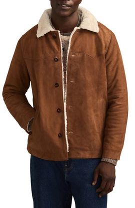 Lucky Brand Lucky Brand Faux Shearling Ranch Coat