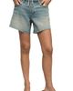 Lucky Brand Lucky Brand Floral Embroidered Baggy Denim Cutoff Shorts - 1