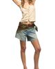 Lucky Brand Lucky Brand Floral Embroidered Baggy Denim Cutoff Shorts - 5
