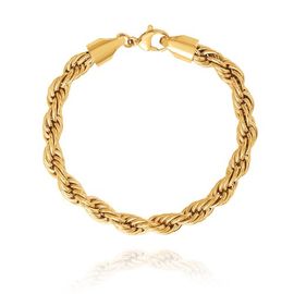 Lucky Brand Lucky Brand Gold-Tone Rope Chain Bracelet 