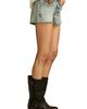 Lucky Brand Lucky Brand Gold Rush Embellished Cutoff Denim Shorts - 3