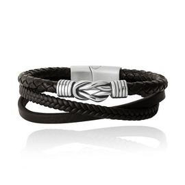 Lucky Brand Lucky Brand Knot 3-Row Super-fiber Bracelet