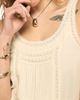 Lucky Brand Lucky Brand Lace & Embroidery Sleeveless Minidress - 4