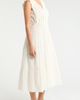 Lucky Brand Lucky Brand Lace Detail Tiered Cotton Midi Dress - 3
