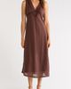 Lucky Brand Lucky Brand Lace Trim Midi Dress - 1
