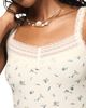 Lucky Brand Lucky Brand Lace Trim V-Neck Tank - 4