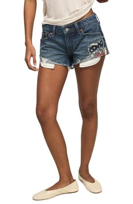 Lucky Brand Lucky Brand Legend Festival Denim Cutoff Shorts