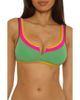 Lucky Brand Lucky Brand Maldives Pom Trim Bikini Top - 1