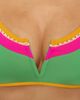 Lucky Brand Lucky Brand Maldives Pom Trim Bikini Top - 4