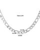 Lucky Brand Lucky Brand Men's Figaro Chain Necklace, Silver-Tone 22'' Links - 3