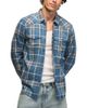 Lucky Brand Lucky Brand Mesa Plaid Cotton Snap-Up Western Shirt - 1