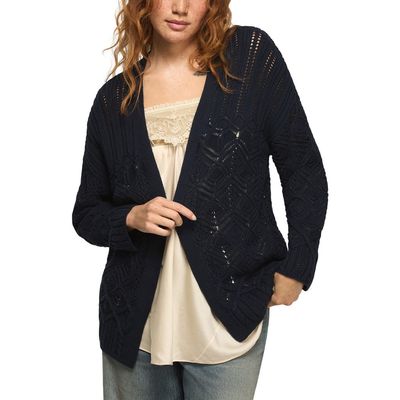 Lucky Brand Lucky Brand Mixed Stitch Cardigan
